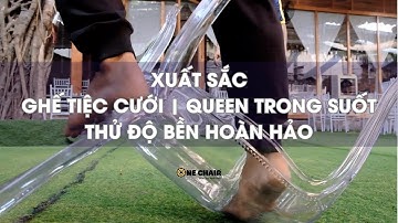 Ghế Sự Kiện Tiệc Cưới Đẹp | Nữ Hoàng Trong Suốt | Độ Bền Xuất Sắc