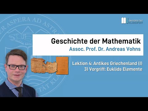 Geschichte der Mathematik (2020W), L4: Griechenland (I), K3: Vorgriff: Euklids Elemente