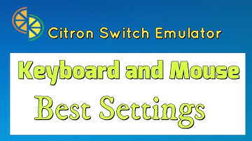 Keyboard and Mouse Best Settings for Citron Switch Emulator
