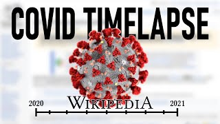 2020 COVID Wikipedia Timelapse