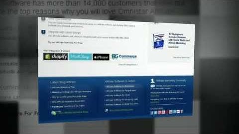 Easy Affiliate Software for 1ShoppingCart