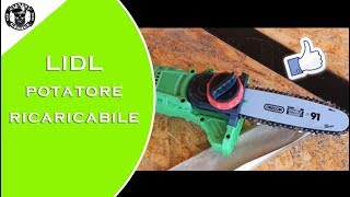 Lidl Potatore Telescopico A Batteria Florabest Fahe 20 Li B2 20V