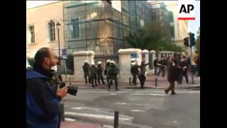 Violence erupts on anniversary of police shooting that sparked riots