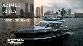 2023 Azimut 53 Fly for sale at MarineMax Naples!