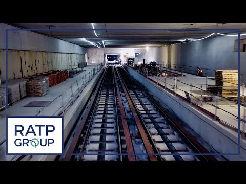Visitez le chantier de prolongement la ligne 4 | RATP