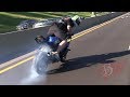 Motorcycle DRIFTING On Highway Bike Drift Gymkhana ROC 2014 Ride Of The Century C Bear Moto Drifts