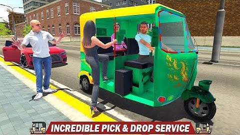 modern Tuk Tuk rickshaw Driving ll City Auto driving Games for Android #tuktuk#unity #simulator