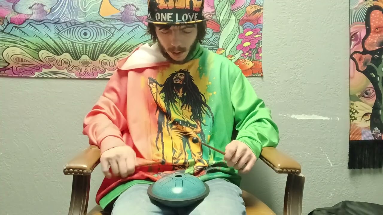 Song 🎵 Called Cosmic Charm on the 5.5 Inch Tongue Drum 🥁 