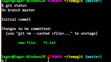 How to remove the file from staging area in GIT