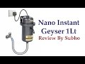 Nano Instant Geysers 1Lt Review By Subho