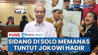 🔴LIVE: Sidang Gugatan Ijazah di PN Solo Memanas, Penggugat Tuntut Jokowi Hadir Bawa Ijazah Asli