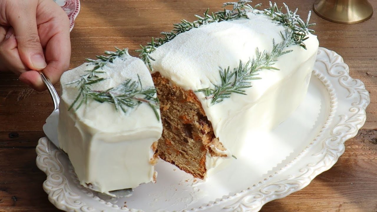 묵직하고 고소한 당근파운드케이크 Carrot pound cake