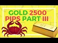 Gold Part III. 280 Pips. October 15th. Crab Pattern