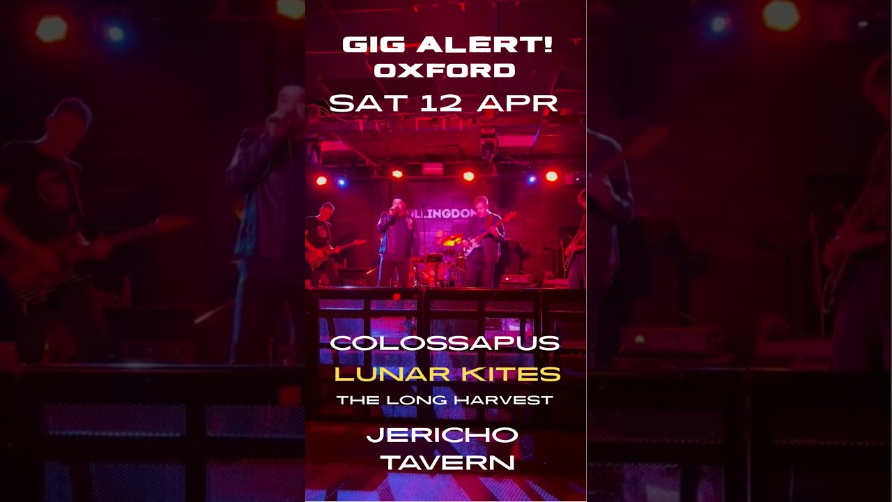 Lunar Kites + Colossapus + The Long Harvest - 12 APR 25 - Jericho Tavern