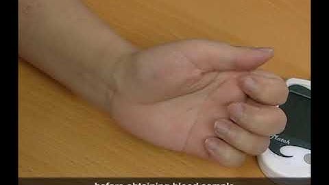 EP7｜OKmeter Match Blood Glucose Monitoring System－Perform blood test on alternative site