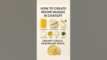 ChatGPT for Foodies: Easy Recipe Image Creation Tutorial #shorts #chatgpt #aitutorial