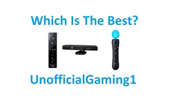Motion Controller Comparison: Wii u vs PS3 vs XBox 360