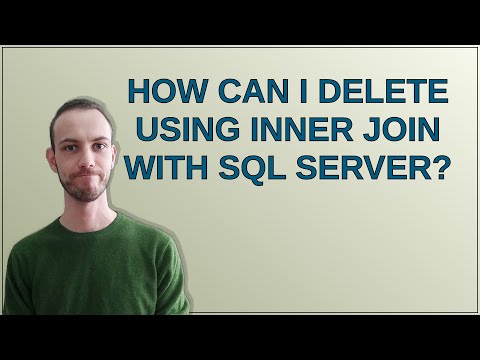 How can I delete using INNER JOIN with SQL Server?