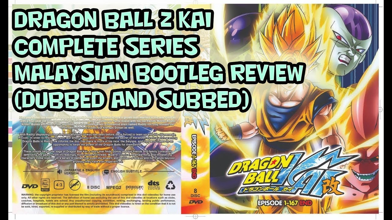 Anime DVD Dragon Ball Z Kai Complete Series (1-167 End) 11-DVD English  Dubbed