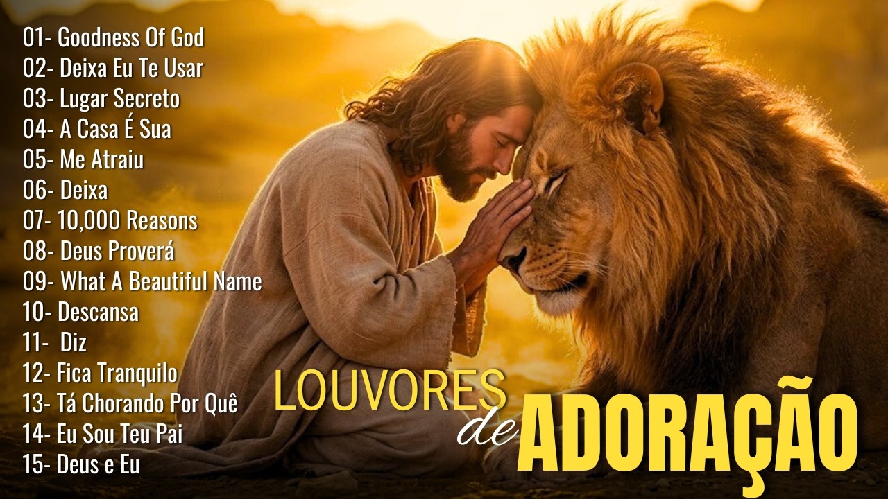 Louvores de Adoração 2026 - Top Gospel Mais Tocadas | Músicas Sentir a Presença de Deus, Paz e Fé