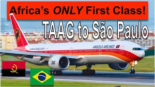 A DISASTROUS First Class Adventure with TAAG Angola Airlines from Angola to Brazil