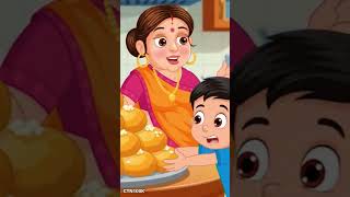 शरारती बच्चे ने सारे लड्डु गिरा दिया #3danimation #animatedcartoon #funny #animatedmovie #cartooning
