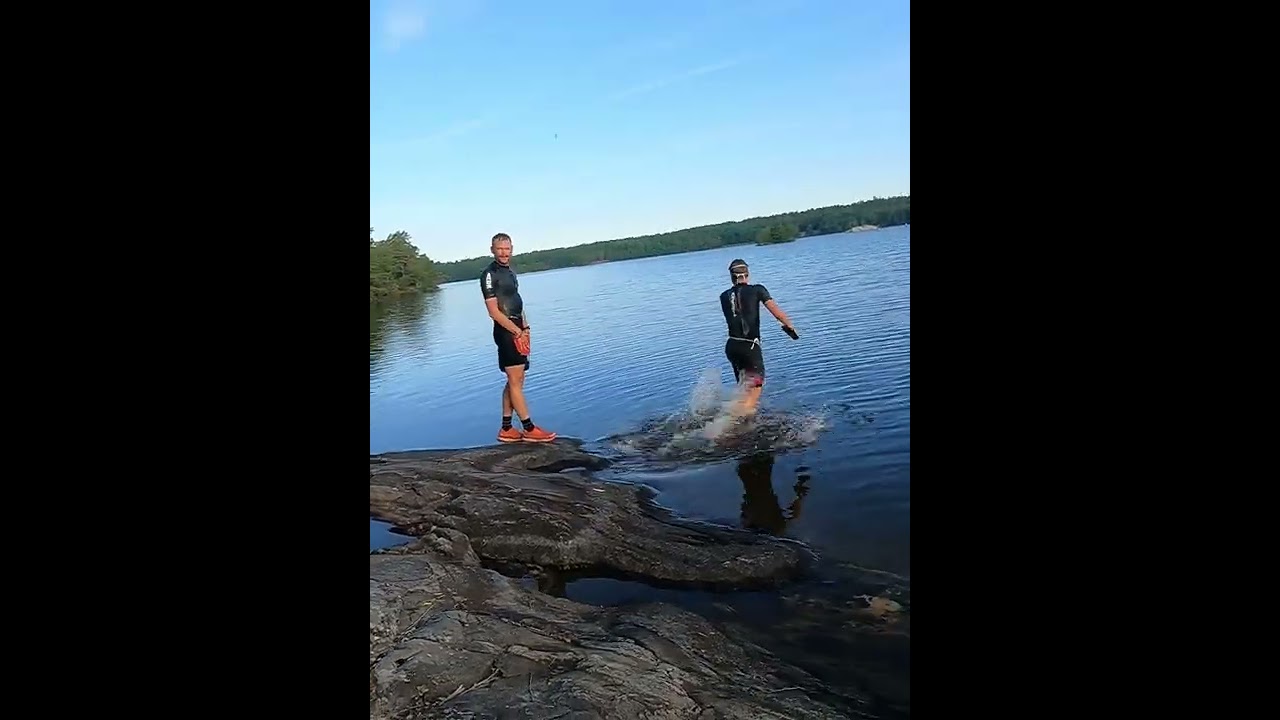 Swimrun Training in Sweden