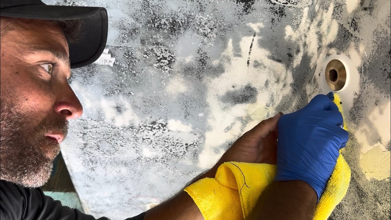 ⁣Replacing a Thru-Hole on our Sailboat