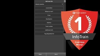 InfoTrain - Cool App Winner! screenshot 3
