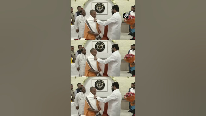 UP: Maharashtra CM Eknath Shinde meets UP CM Yogi Adityanath in Lucknow
