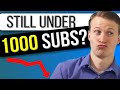 Common Problems that Keep you Under 1000 Subscribers