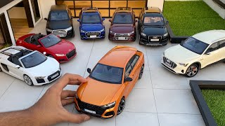 Mini Audi Cars Diecast Model Collection 1/18 Scale | Miniature Automobiles