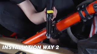 How to Install MICTUNING W1 RGB Chasing Color Whip Lights