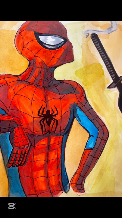 Spider-Man #art #spiderman #trendingshorts #marveldrawing #invincible
