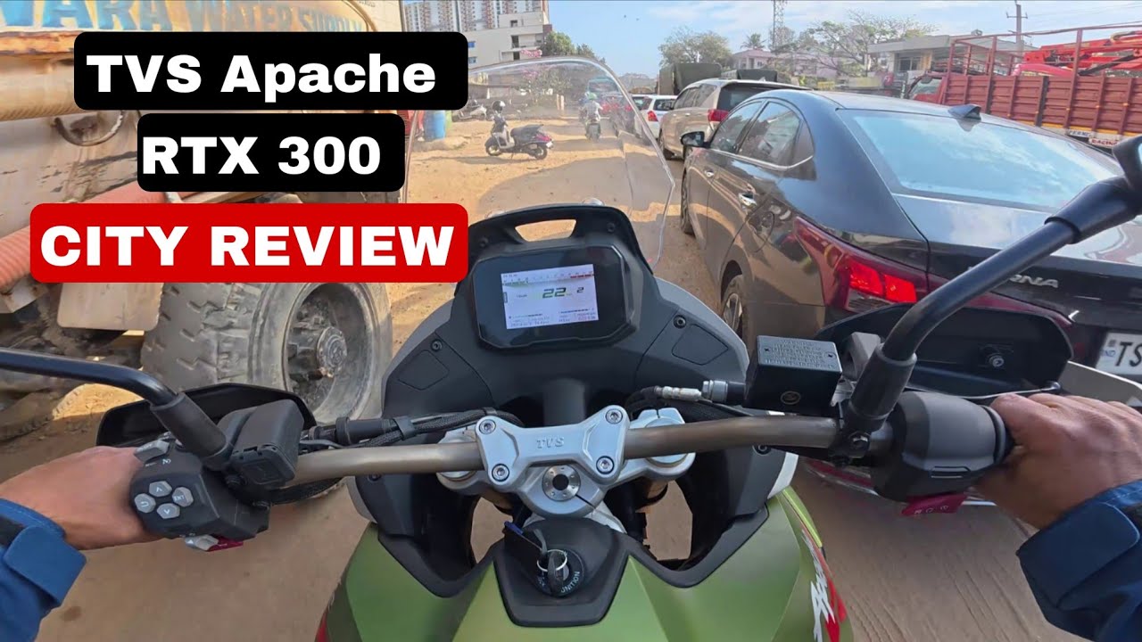 TVS Apache RTX 300 CITY Ride REVIEW