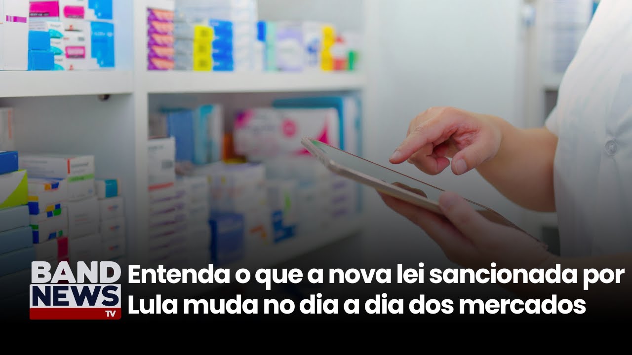 Nova lei permite que farmácia funcionem dentro de supermercado | BandNews T