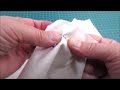 運針の練習　hand sewing　なみ縫い 　手縫いの縫い方　hand sewing tutorial
