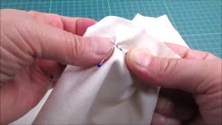 運針の練習　hand sewing　なみ縫い 　手縫いの縫い方　hand sewing tutorial