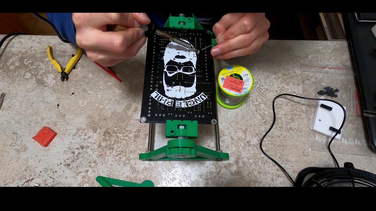 MPCNC Nano Estlcam Shield Till-Board | Lötprozess | Zeitraffer