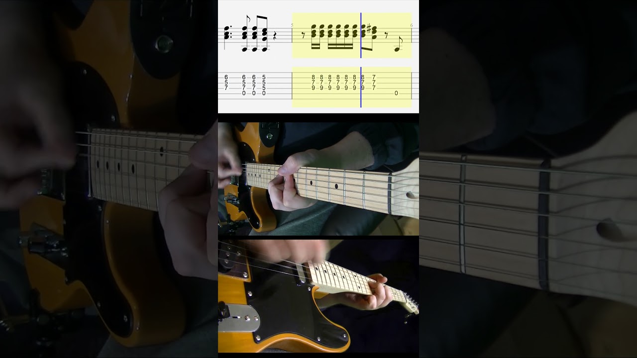 Guitar Tab Rock And A Hard Place by The Rolling Stones 