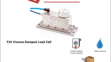 T16 Fluid Damped Load Cell