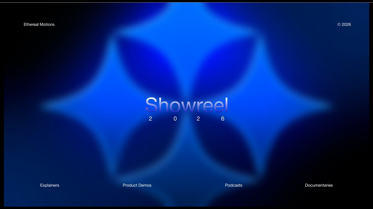 Motion Design Showreel 2026 | Ethereal Motions