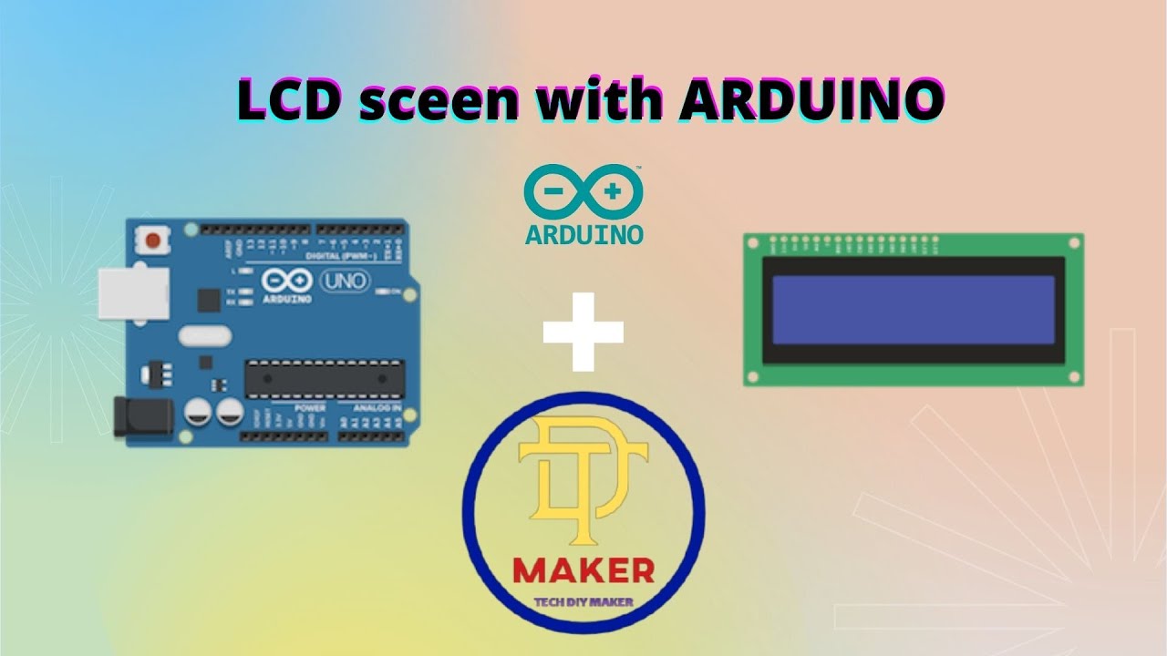 Arduino Control Lcd Computer Monitor How To Control Your LCD Screen With Arduino - YouTube