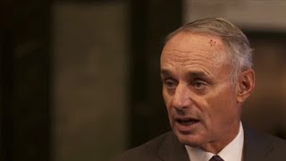 Major league baseball commissioner rob manfred discusses the
investigation into astros being accused of sign stealing. subscribe to
yahoo finance: https:...