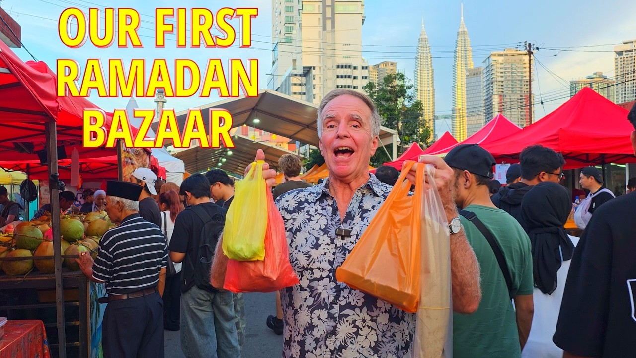 CHEAPEST Malaysian STREET FOOD at Kuala Lumpur's Ramadan Bazaar!