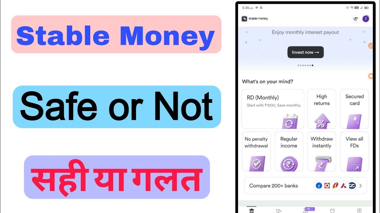 stable money app safe or not | stable money app sahi hai ya galat | stable money review 