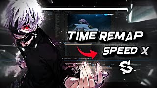 How to time remap using Speed X | Best after effects method