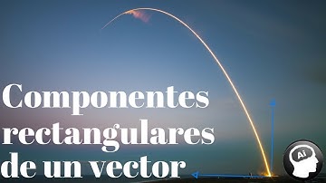 Componentes rectangulares de un vector