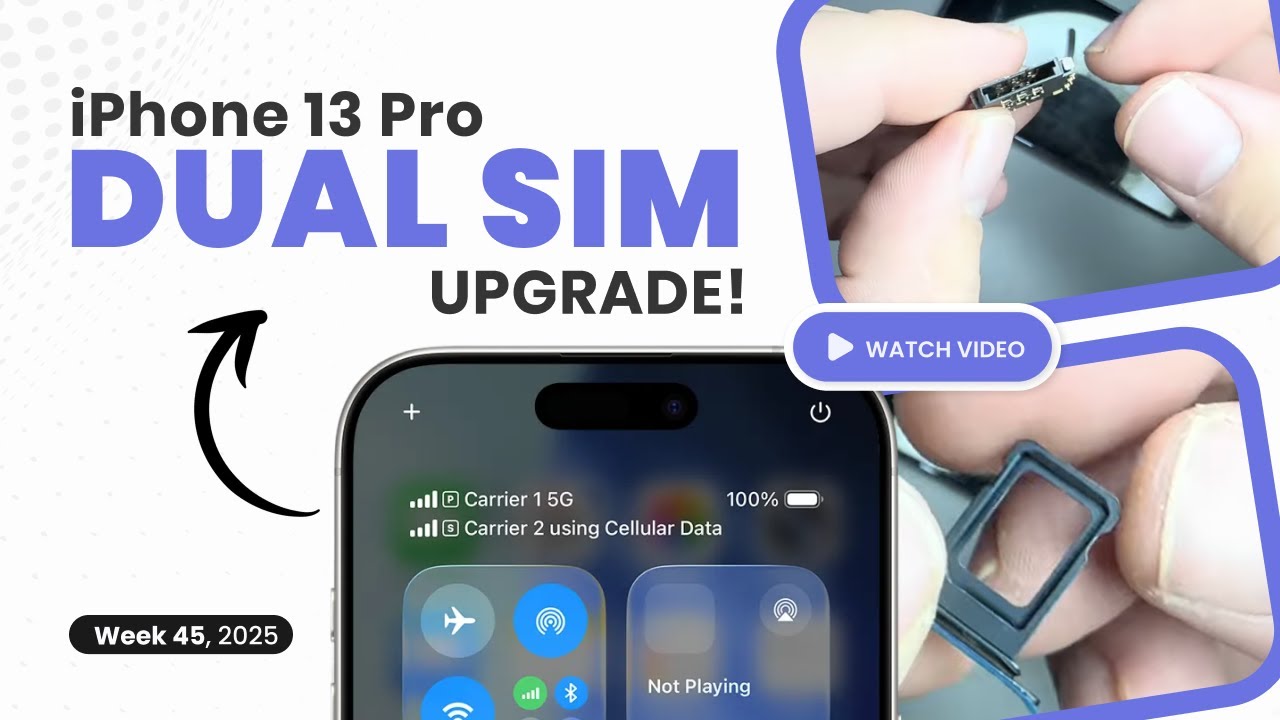 iPhone 13 Pro – Dual SIM Mod Upgrade (Board-Level Conversion)