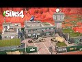 SV Military Base | The Sims4 Stop Motion Build | NoCC |【シムズ４建築】